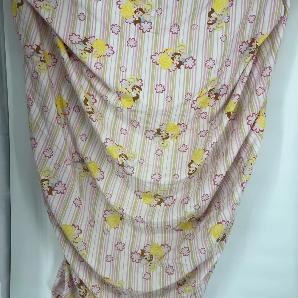 Vintage Standard  three Princess Characters Kids' Sheet Set  Disney rare